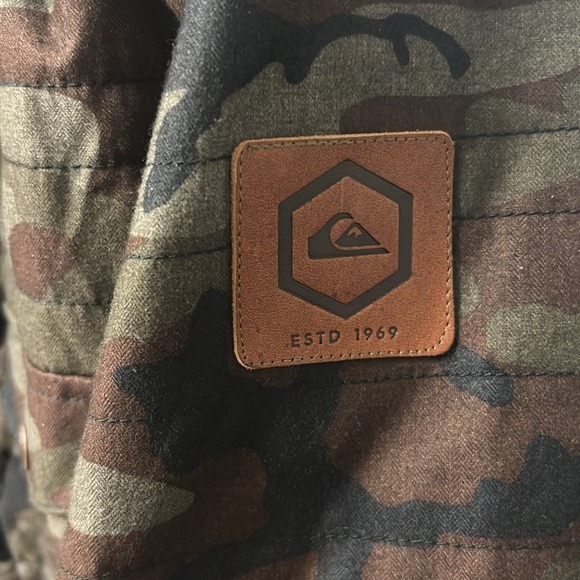 Men’s quicksilver camo light weight jacket - Picture 6 of 7